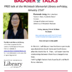 Copy of Badger Talks Poster