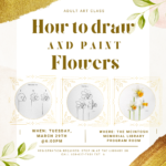 How to draw and paint flowers