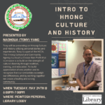 iNTRO to HMONG CULTURE AND HISTORY