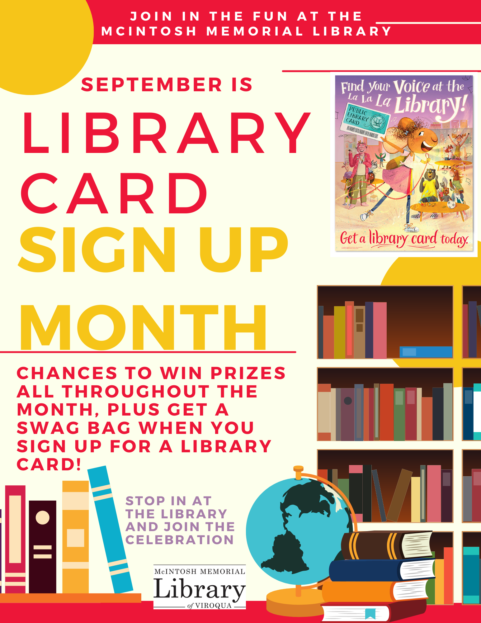 Library Card SIGN UP MONTH 2022