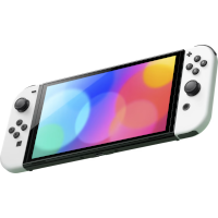 Nintendo Switch on a blank background